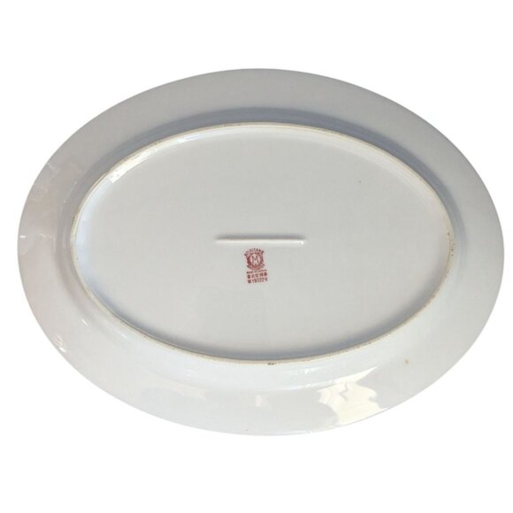 Noritake Azalea China Platter Pink Floral 12" red mark - Picture 2 of 13